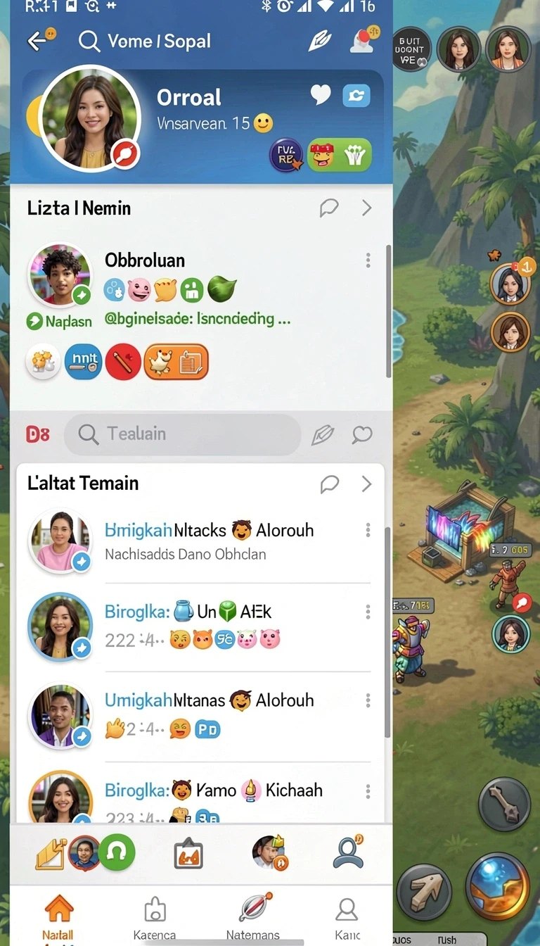 Galeri pratinjau visual pf777 build APK resmi terbaru